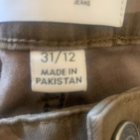 NWT SKINNYGIRL BROADWAY HIGH-RISE SIDE STRIPE SKINNY JEANS CAMO FLOW - Picture 11 of 14